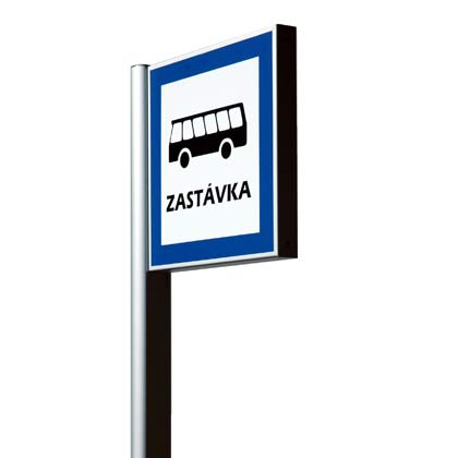 Označníky autobusovej zastávky, autobusové označníky
