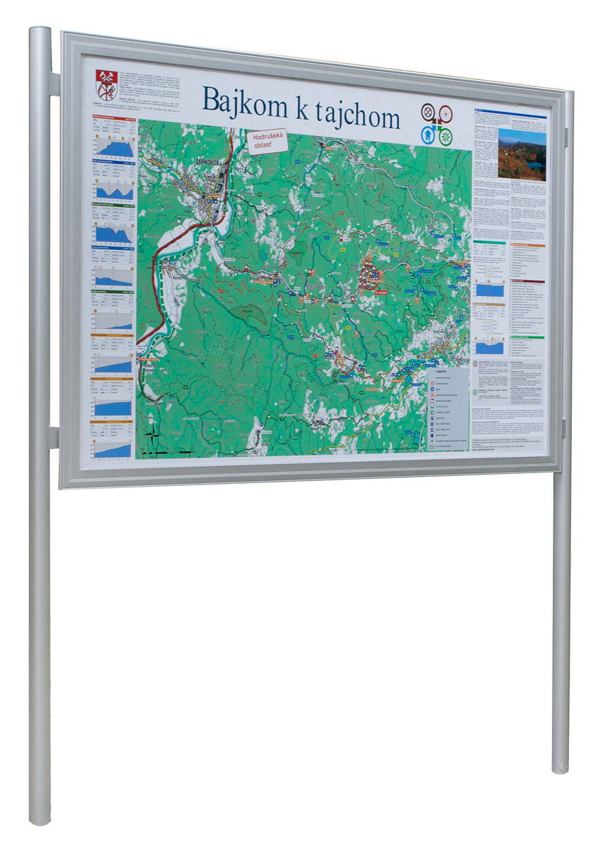 Informacná mapa, informacný panel